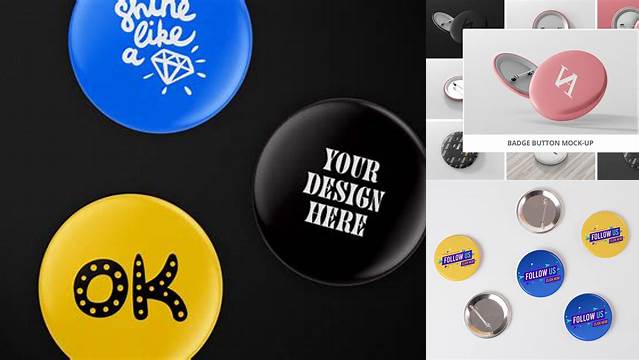 431+ Button Mockup For Free Download