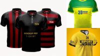 4310+ Mockup Jersey Bola Psd Free Creative Design