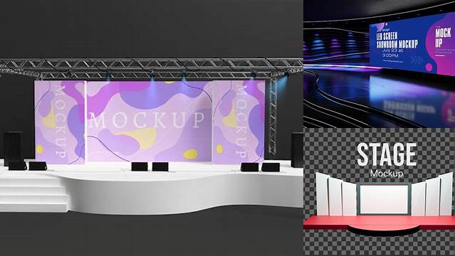 4311+ Event Stage Mockup Free Unique High-Resolution PSD