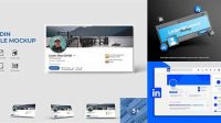 4313+ Linkedin 2019 Mockup For Free Download