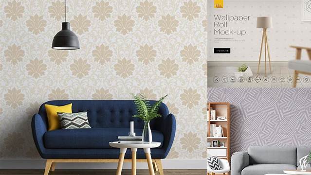 4318+ Wallpaper Roll Mockup Best for Showcase