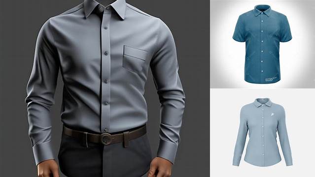 4323+ Camisa De Vestir Mockup Professional Design PSD