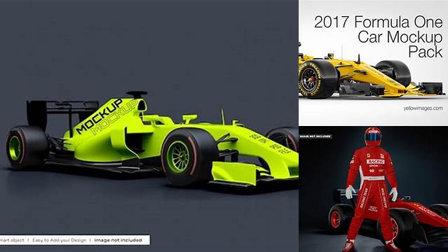 4324+ F1 Car Mockup Free Creative Design Resource