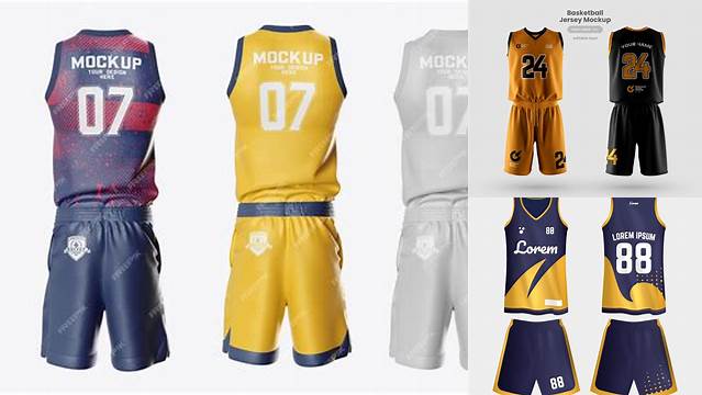 4324+ Mockup Uniforme De Basketball Gratis Digital Download