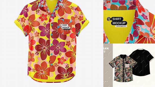 4329+ Hawaiian Shirt Mockup Exclusive Free Photoshop Asset