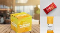 433+ Glossy Snack Box PSD Mockup Free Professional PSD Download