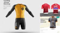 4333+ Cycling Jersey Mockup Psd For Free Download