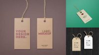 4337+ Hang Tag Mockup Psd Free Download Professional PSD