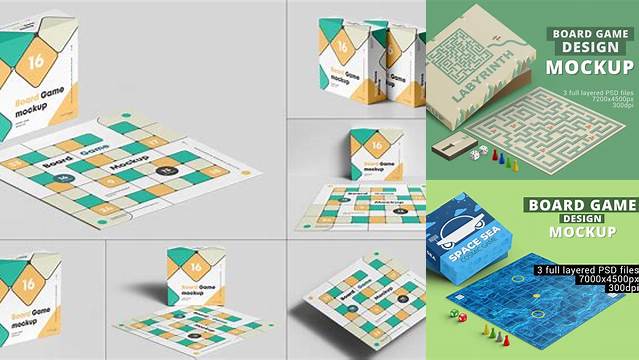 4339+ Board Game Free Mockup Best for Showcase