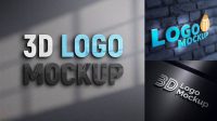 4341+ Logo 3d Mockup Easy-to-Use PSD Template