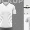 4342+ Mockup Kaos V Neck Cdr High-Quality Editable PSD