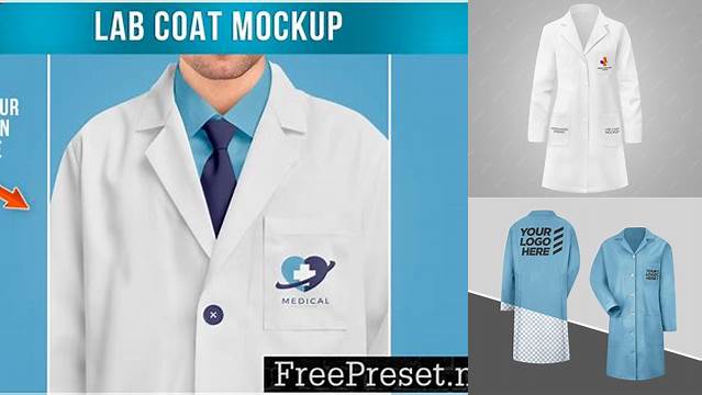 4344+ Lab Coat Mockup Psd Free Best for Showcase