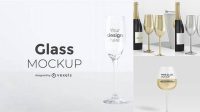 4349+ Champagne Glass PSD Mockup Photoshop Resource Free