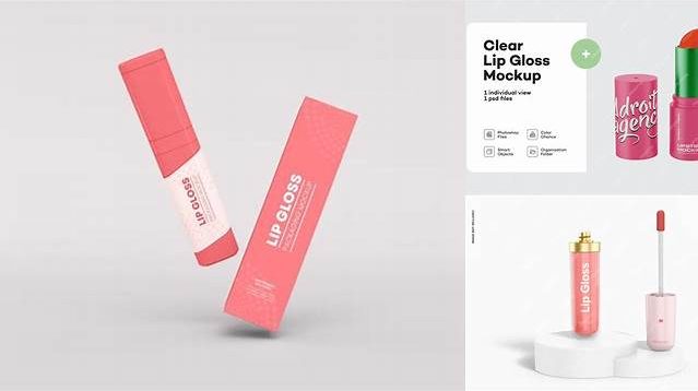 4353+ Opened Glossy Lipstick PSD Mockup High-Quality Creative PSD