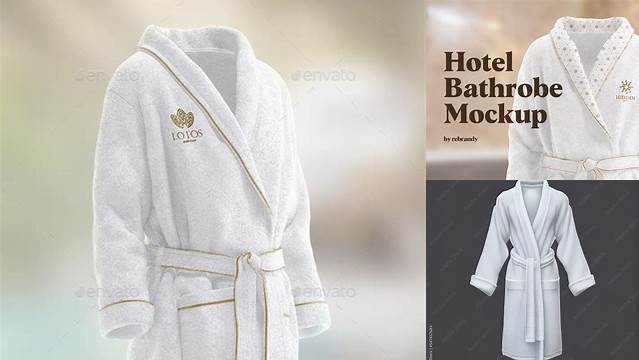 4357+ Hotel Robe Mockup Free Graphic Design Resource