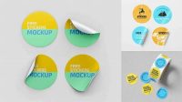 4362+ Sticker Mockup Digital Download