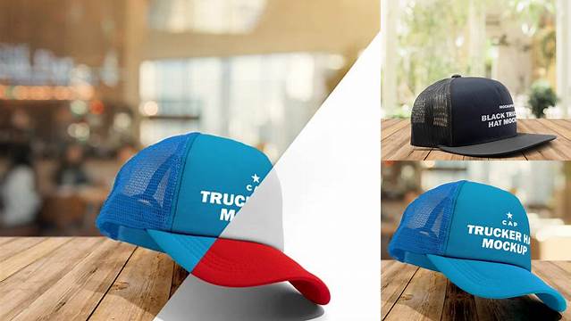 4362+ Trucker Hat Mockup Psd Free PSD for Free