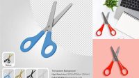 4365+ Scissors PSD Mockup Free Graphic Mockup PSD