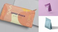 4367+ Zipper Pouch Canvas Pouch Mockup Free For Free Download