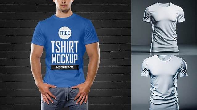 4368+ Men’s Cotton T-Shirt PSD Mockup Versatile Mockup for Designers