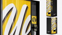 4383+ Soda Machine PSD Mockup Half Side View Easy-to-Edit Photoshop Freebie