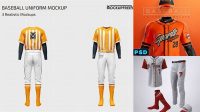 4387+ Baseball Uniform Mockup Versatile Photoshop File