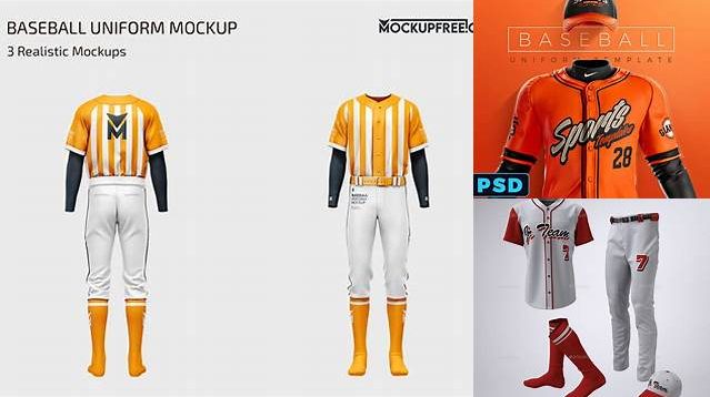 4387+ Baseball Uniform Mockup Versatile Photoshop File