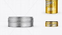 4392+ Low Aluminum Storage Jar PSD Mockup Versatile Mockup for Designers