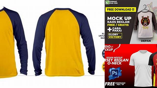 4398+ Mockup Kaos Reglan Best for Showcase