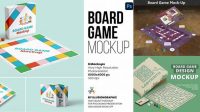 4405+ Free Board Game Mockup High-End PSD Download