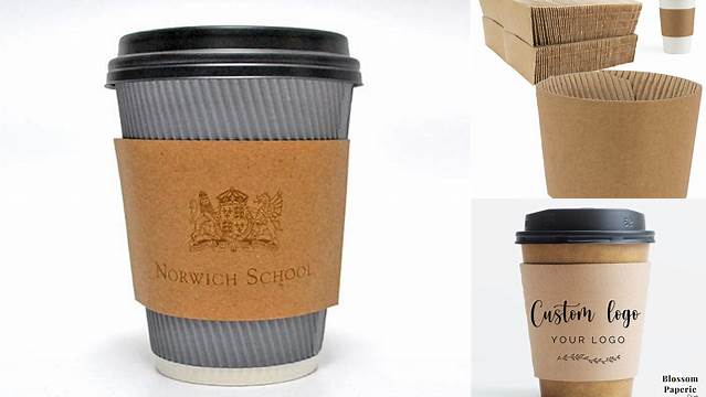 4410+ Coffee Cup With Sleeve & French Fries PSD Mockup Customizable PSD Templates