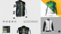 4413+ Varsity Jacket Mockup Psd Free Download Smart Object PSD