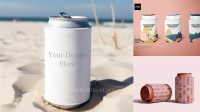 4414+ Koozie Mockup Easy Editable