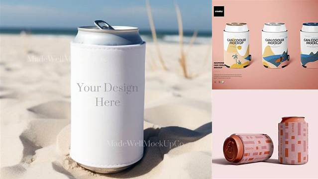 4414+ Koozie Mockup Easy Editable