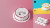 4416+ Birthday Cake Mockup Free Fully Customizable Photoshop Freebie