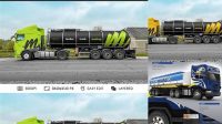 4425+ Tank Truck Mockup Mockup PSD Free Download