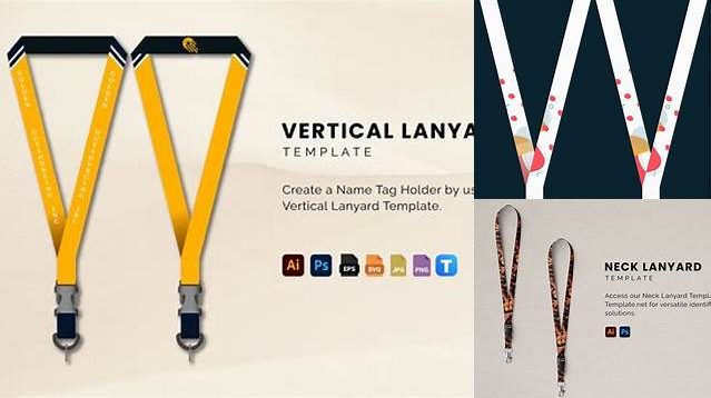 4427+ Blank Lanyard Template Psd Include TIFF