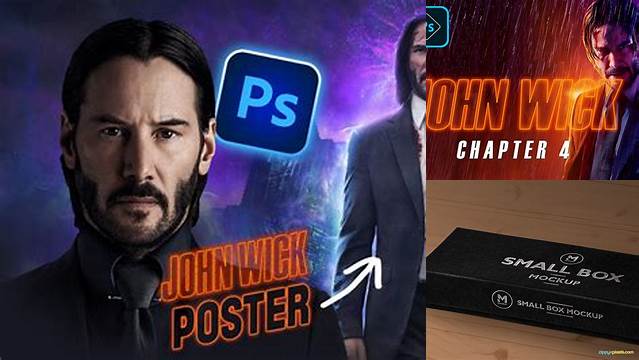 4431+ John Wick Smart Object-Based PSD Template Free