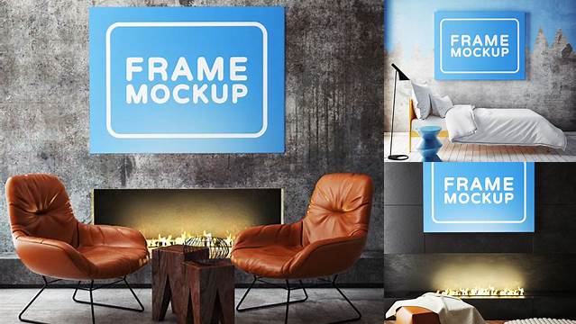 4433+ Landscape Frame Mockup Free Hight Resolution