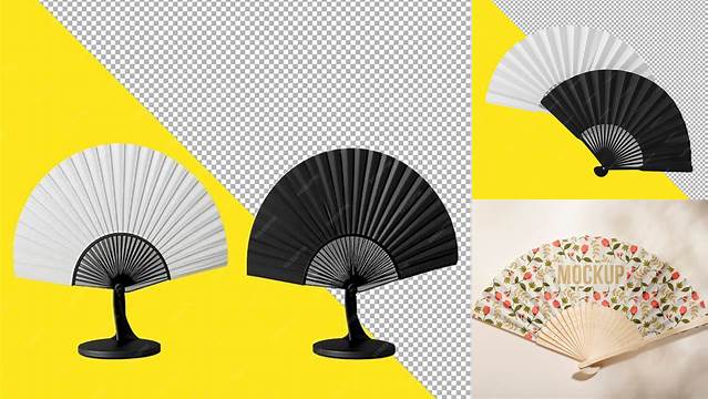 4433+ Paper Fan Mockup PSD Download