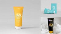 4436+ Face Wash Tube Mockup PSD Free Download