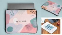 4452+ Laptop Sleeve Mockup Download Now Free PSD Template