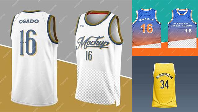 4455+ Nba Jersey Mockup Professional PSD Mockup