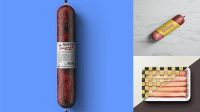 4463+ Sausage Mockup Free PSD Download