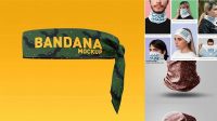 4465+ Bandana PSD Mockup Back View Creative PSD Resources