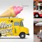 4469+ Ice Cream Truck Mockup Free Premium Design Freebie