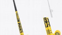 4480+ Matte Field Hockey Stick Half Side View Hero Shot Elegant and Stylish Mockup