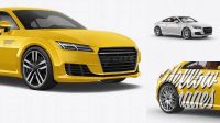 4481+ Audi TT PSD Mockup Half Side View Free Mockup Templates