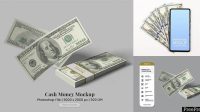 4487+ E Money Mockup PSD Download