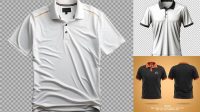 4490+ Mockup Jersey Polos Download Free